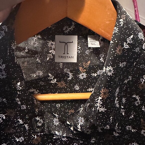 Tristan Floral Button-Up Blouse - Picture 3 of 4